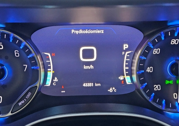 Chrysler Pacifica cena 210330 przebieg: 43351, rok produkcji 2021 z Mirsk małe 529